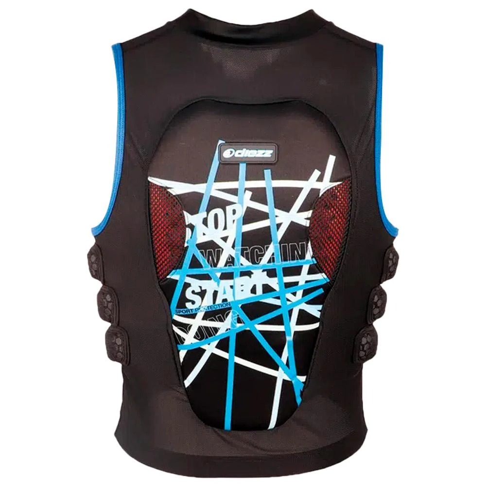 Protection Dorsale Diezz 2AC Junior Black Blue 2 Protection Dorsale Diezz 2AC Junior Black Blue – Image 2