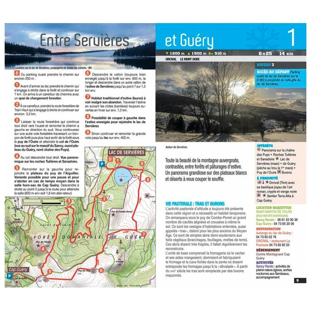 Guide Chamina Edition 22 Balades En Raquettes En Auvergne 4 Guide Chamina Edition 22 Balades En Raquettes En Auvergne – Image 4