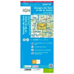 Carte IGN 2640OTR Gorges Du Tarn Et La Jonte, Causse Méjan, Parc National Des Cévennes - Résistante -Esprit Libre Outdoor 0adb0207c44175afa14a607051491a3daf10fdfb H230IGNBIV355952 0IGN0211049 2