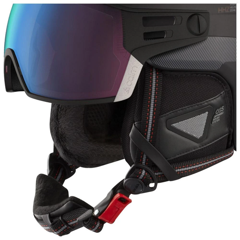 Casque Visière Cairn Shuffle S-visor Evolight Black 2 Casque Visière Cairn Shuffle S-visor Evolight Black – Image 2