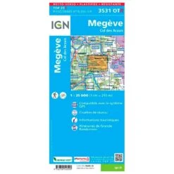 Carte IGN 3531OTR Megève, Col Des Aravis - Résistante -Esprit Libre Outdoor 13a25206c47f23a515b87533357109077b66735c H230IGNBIV357542 0IGN0210924 2