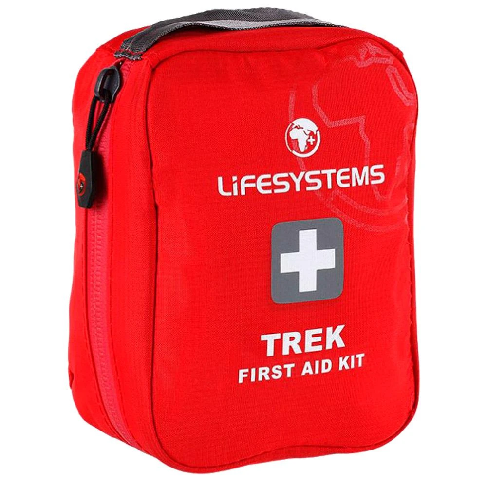 Premiers Secours Lifesystems Trek First Aid Kit Red 2 Premiers Secours Lifesystems Trek First Aid Kit Red – Image 2