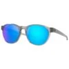 Lunettes De Soleil Oakley Reedmace Matte Grey Ink Prizm Sapphire