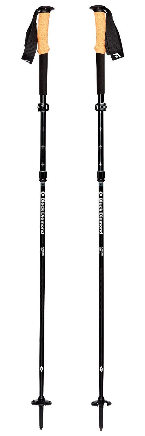 Bâton Black Diamond Alpine Flz Poles 105-125 Cm Black 1 Bâton Black Diamond Alpine Flz Poles 105-125 Cm Black