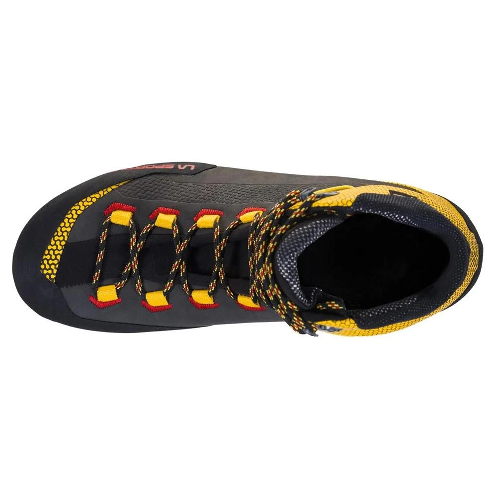 Chaussures D'alpinisme La Sportiva Trango Tech Leather Gtx Black Yellow 4 Chaussures D'alpinisme La Sportiva Trango Tech Leather Gtx Black Yellow – Image 4