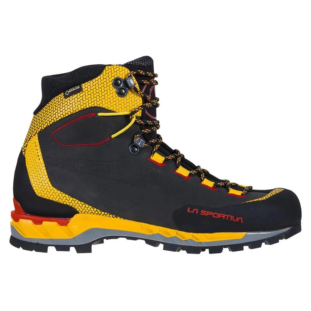 Chaussures D'alpinisme La Sportiva Trango Tech Leather Gtx Black Yellow 2 Chaussures D'alpinisme La Sportiva Trango Tech Leather Gtx Black Yellow – Image 2