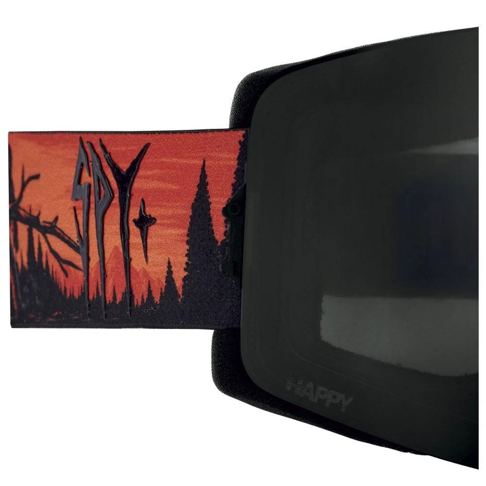 Masque De Ski Spy Marauder Lincoln Design Co Happy Gray Green With Black Spectra + Happy Low Light Persimmon With Silver Spectra Mirror 2 Masque De Ski Spy Marauder Lincoln Design Co Happy Gray Green With Black Spectra + Happy Low Light Persimmon With Silver Spectra Mirror – Image 2