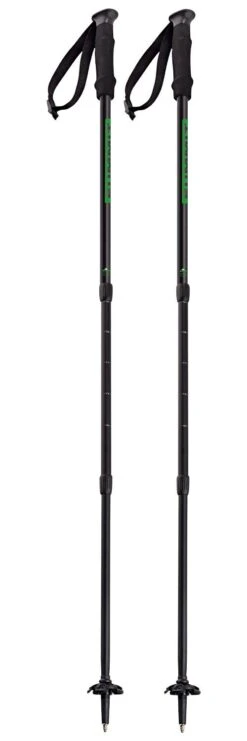Bâton Raquette Summit Tibet 3 Parts Classic Cone Black Green