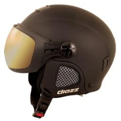 Casque Visière Diezz Gianny Black Activilux Mirror Gold Cat 1-3
