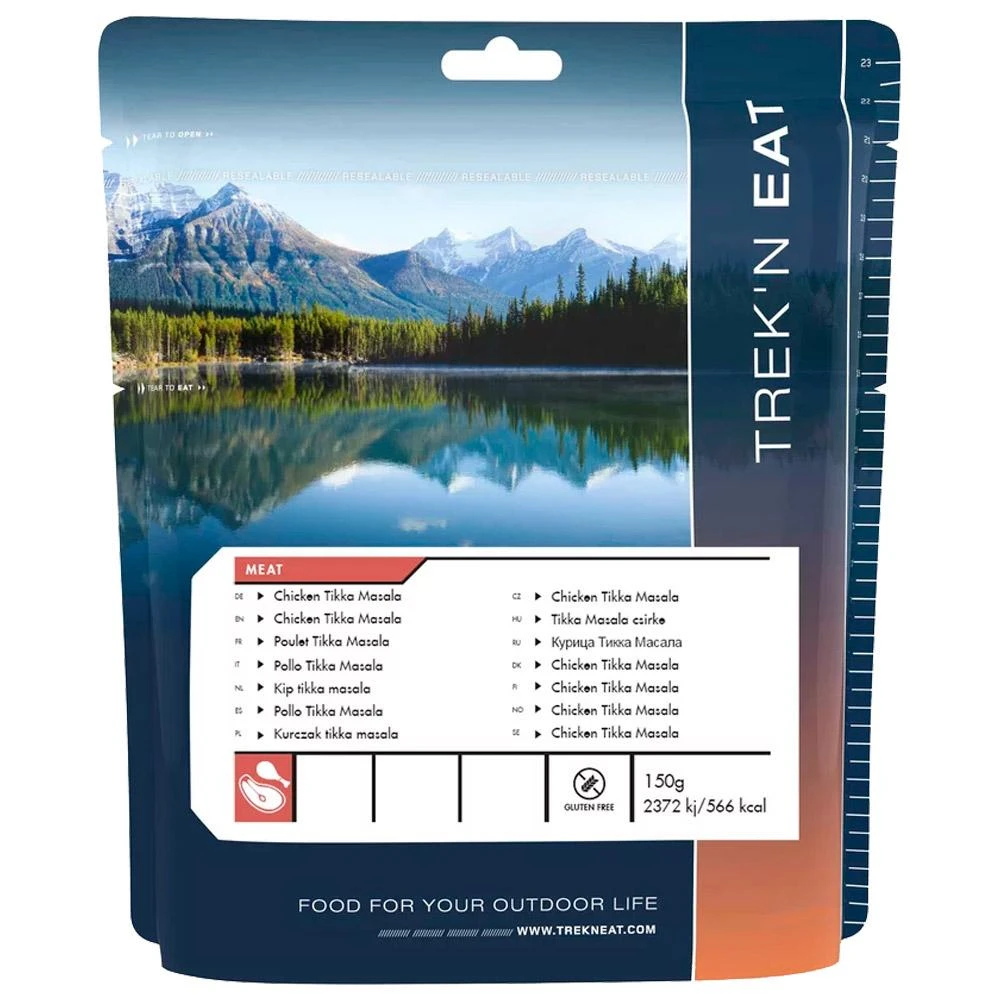 Repas Lyophilisé Trek'n Eat Poulet Tikka Masala 1 Repas Lyophilisé Trek'n Eat Poulet Tikka Masala