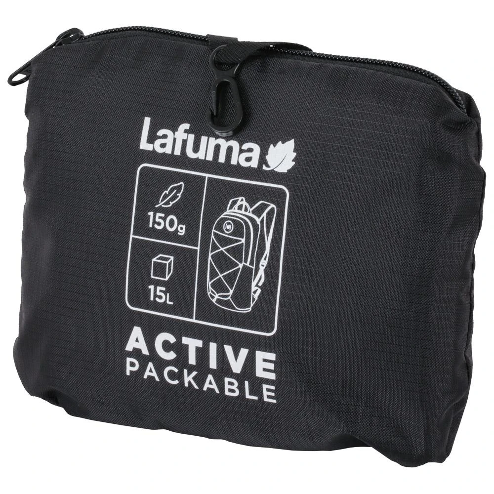Sac à Dos Lafuma Active Packable 15L Black 7 Sac à Dos Lafuma Active Packable 15L Black – Image 7