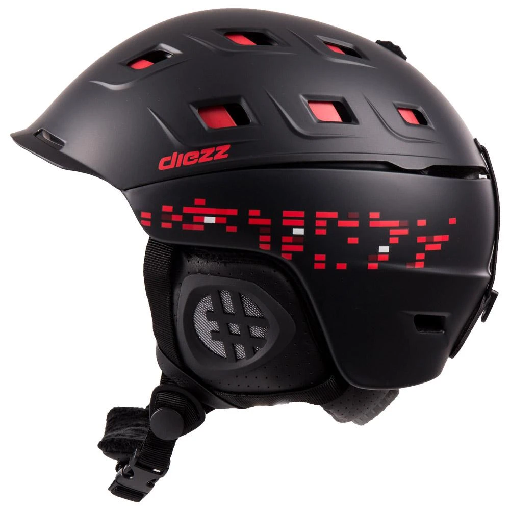 Casque Diezz Fizz Black Red 2 Casque Diezz Fizz Black Red – Image 2