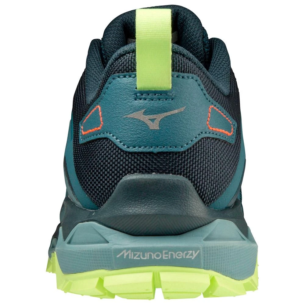 Chaussures De Trail Mizuno Wave Mujin 8 Tapestry Misty Blue Neo Lime 3 Chaussures De Trail Mizuno Wave Mujin 8 Tapestry Misty Blue Neo Lime – Image 3