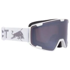 Masque De Ski Red Bull Spect Park Shiny White Smoke Silver Mirror