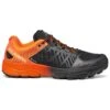 Chaussures De Trail Scarpa Spin Ultra Gtx Orange Fluo Black