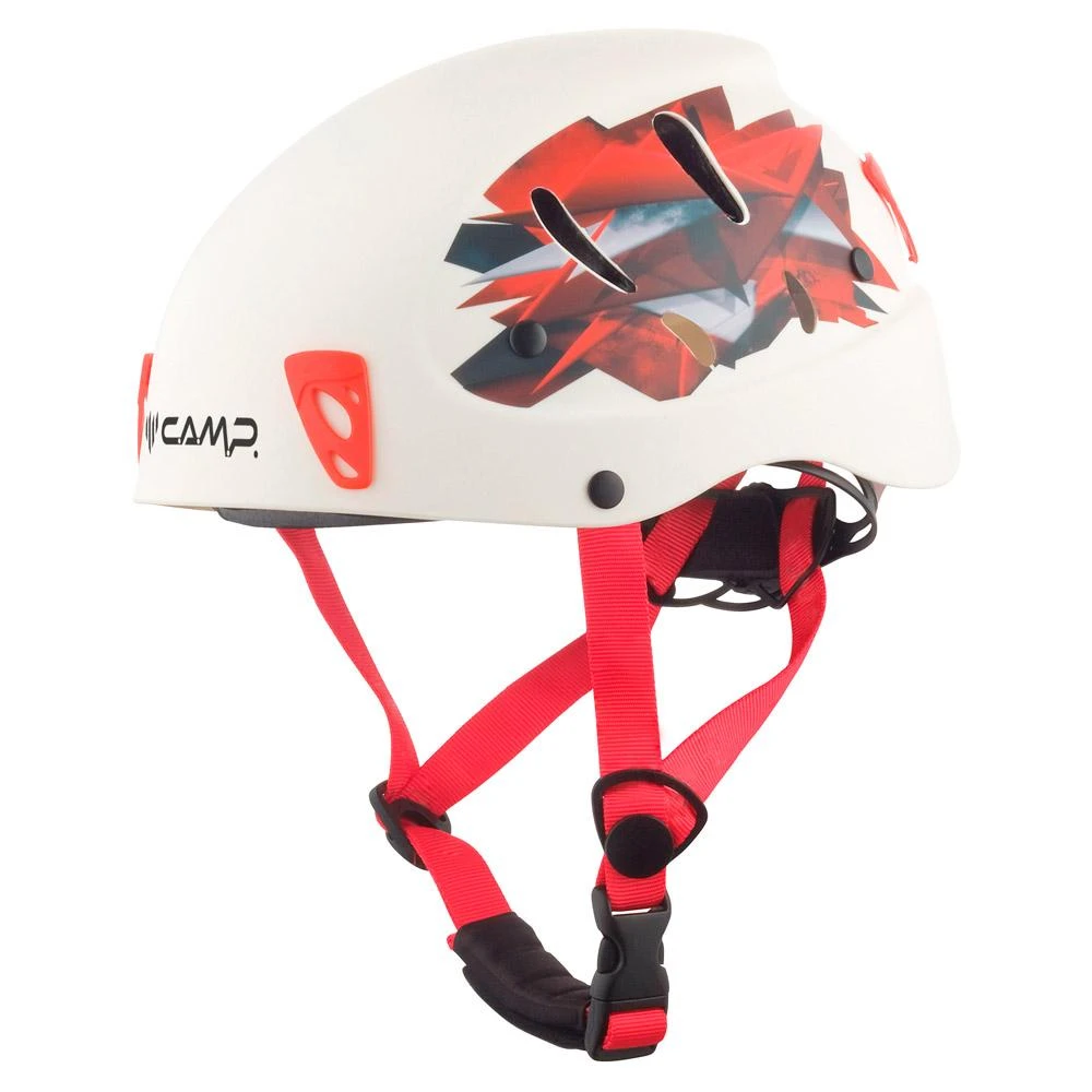 Casque D'escalade Camp Armour Blanc Rouge 1 Casque D'escalade Camp Armour Blanc Rouge