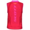 Protection Dorsale Scott Airflex Jr Vest Protector High Viz Pink
