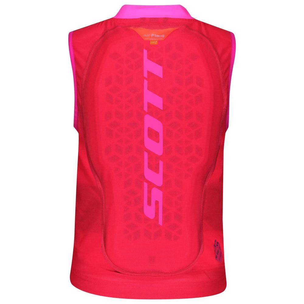 Protection Dorsale Scott Airflex Jr Vest Protector High Viz Pink 1 Protection Dorsale Scott Airflex Jr Vest Protector High Viz Pink