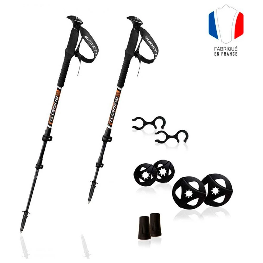 Bâton Guidetti Horizon 3 Noir Orange 4 Bâton Guidetti Horizon 3 Noir Orange – Image 4