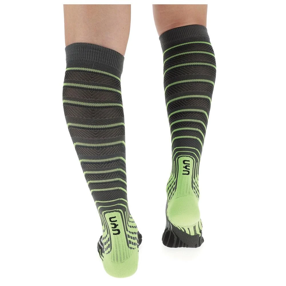 Chaussettes De Compression Uyn Run Compression Onepiece Man Grey Lime 2 Chaussettes De Compression Uyn Run Compression Onepiece Man Grey Lime – Image 2