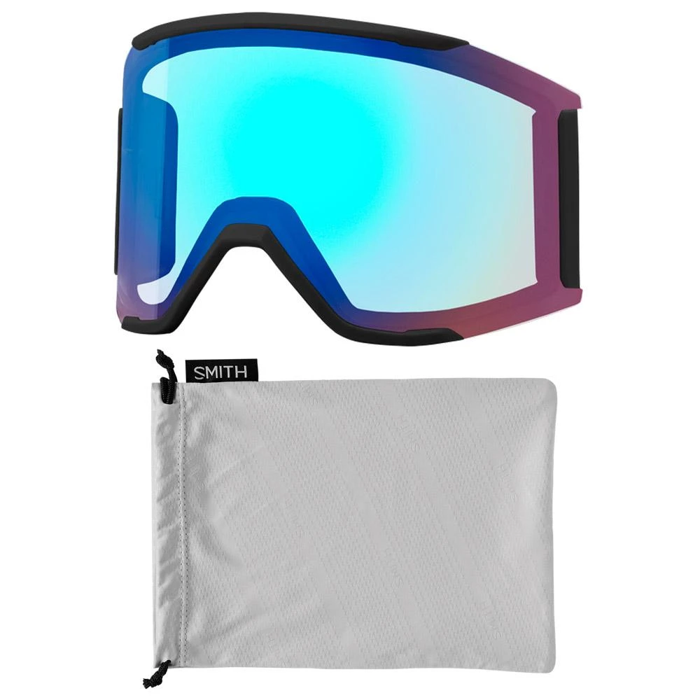 Masque De Ski Smith Squad Mag White Vapor Chromapop Sun Platinum Mirror + Chromapop Storm Rose Flash 3 Masque De Ski Smith Squad Mag White Vapor Chromapop Sun Platinum Mirror + Chromapop Storm Rose Flash – Image 3