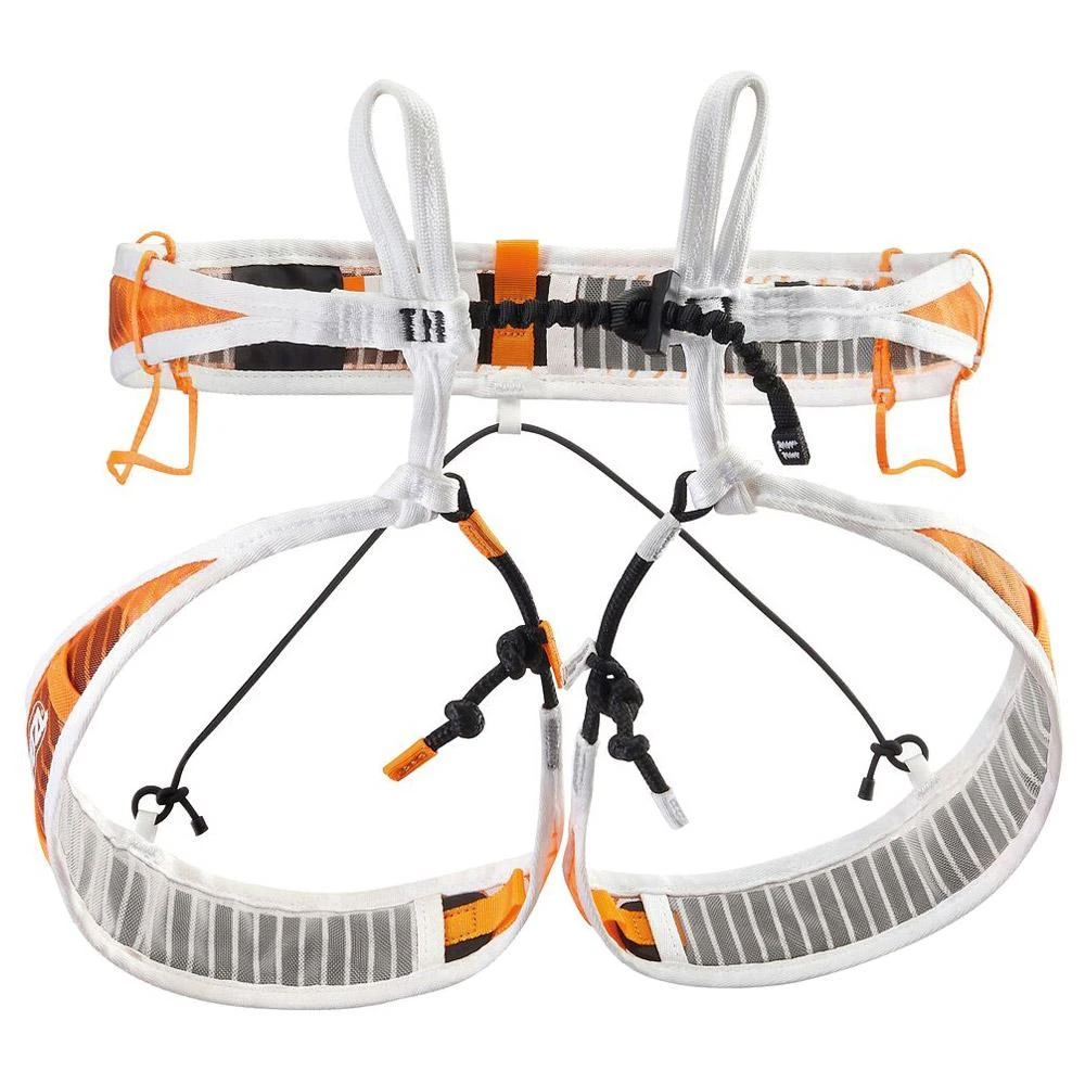 Baudrier Petzl Fly Orange White 1 Baudrier Petzl Fly Orange White