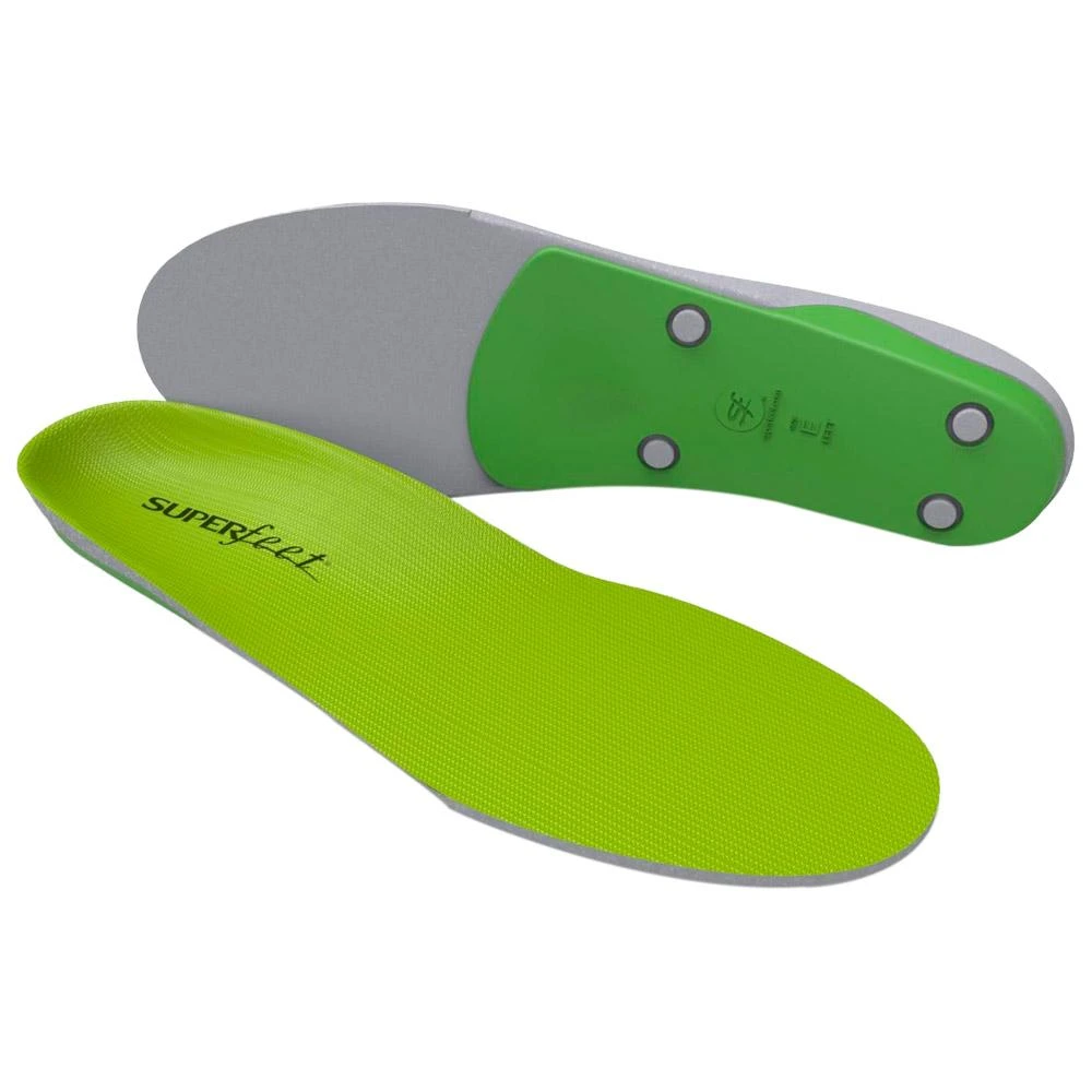 Semelle Superfeet Polyvalent Green Profil Haut 1 Semelle Superfeet Polyvalent Green Profil Haut