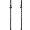 Bâton Leki Cross Trail Lite Carbon 100-135cm Black White Natural Carbon