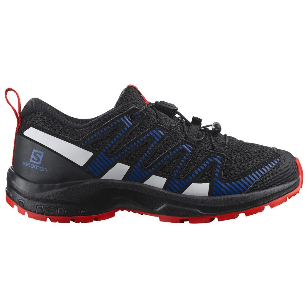 Chaussures De Randonnée Salomon Xa Pro V8 J Black LapisBlue Fiery Red 1 Chaussures De Randonnée Salomon Xa Pro V8 J Black LapisBlue Fiery Red